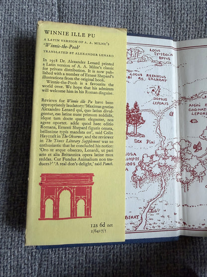 1961 Winnie Ille Pu - A. A. Milne (E. H. Shepard illust) In Latin Translated by Alexander Lenard (Methuen)