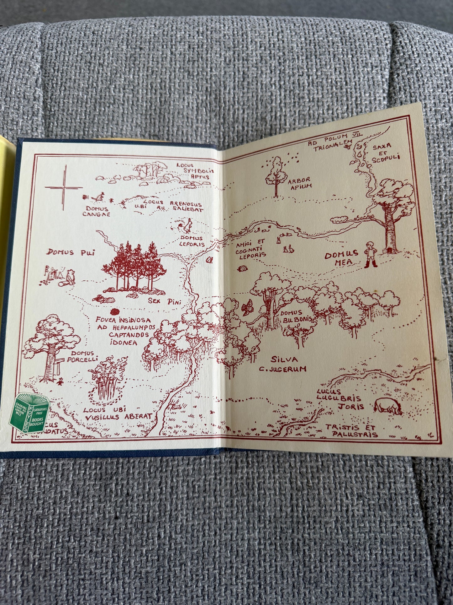 1961 Winnie Ille Pu - A. A. Milne (E. H. Shepard illust) In Latin Translated by Alexander Lenard (Methuen)
