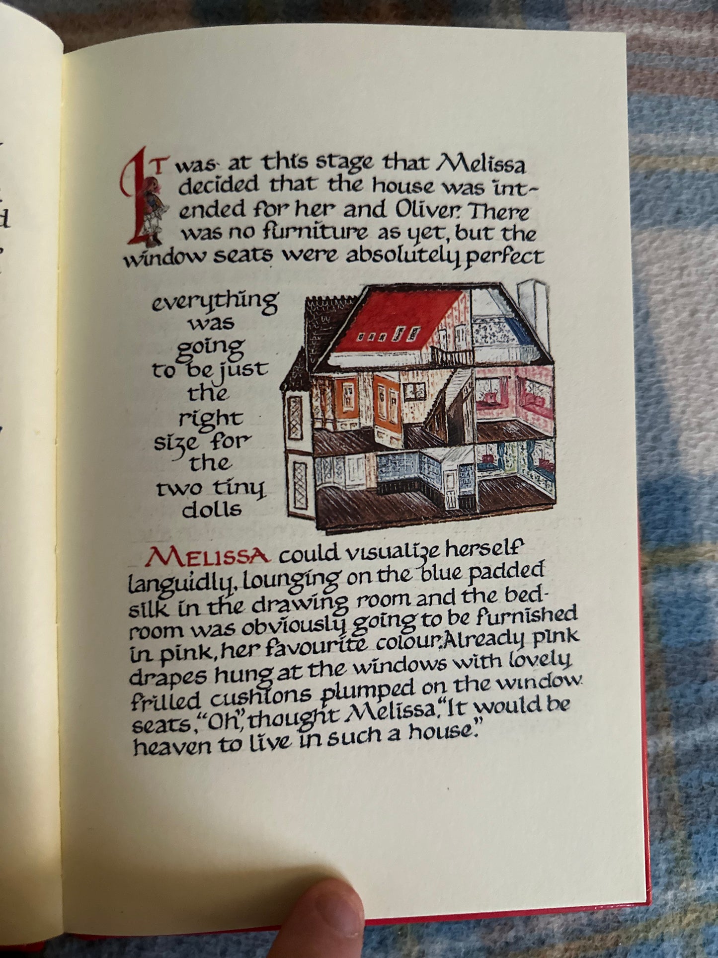 1989*1st* Inside The Dolls House - Hilary Unwin calligraphy & illustrations(Published by Shepheard Walwyn)