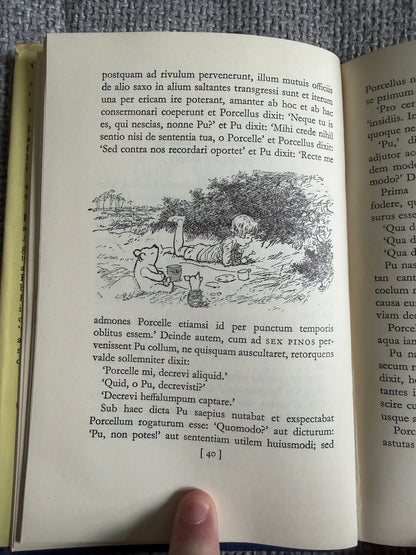 1961 Winnie Ille Pu - A. A. Milne (E. H. Shepard illust) In Latin Translated by Alexander Lenard (Methuen)
