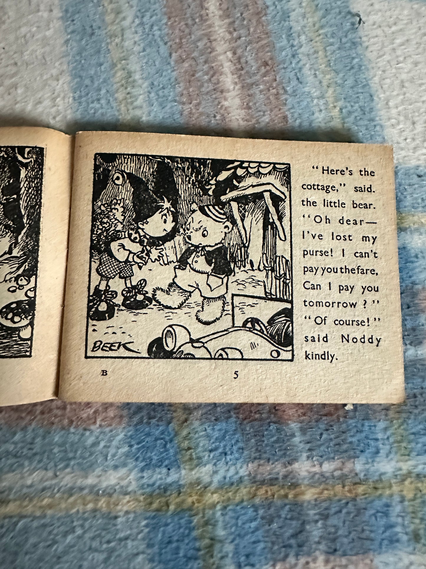 1952 Noddy’s Ark Of Books(5 Books No Ark) Enid Blyton(Beek illustration)Sampson Low