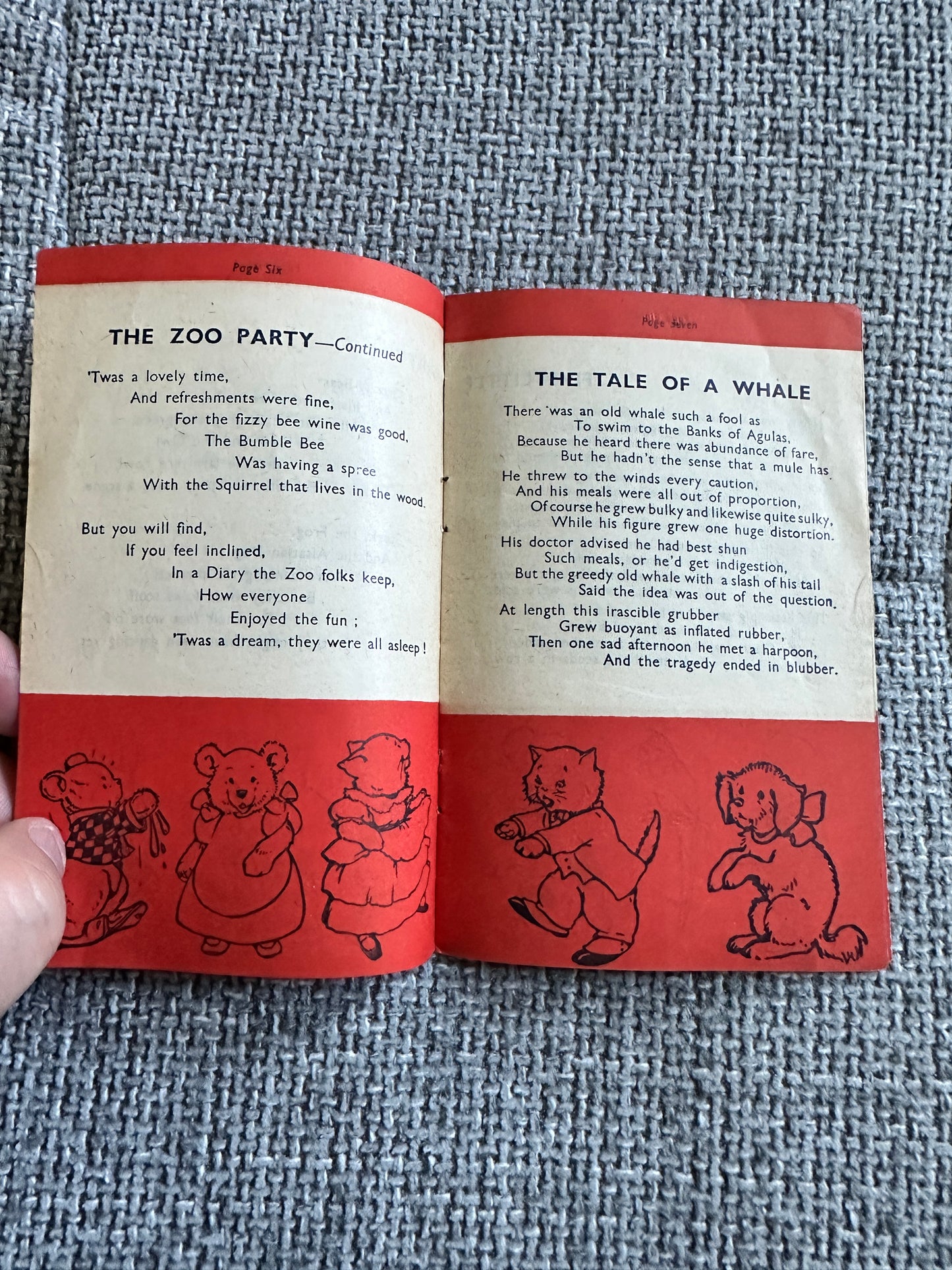 1950’s Animal Antics For All Young Folk(An Unusual Children’s Book)