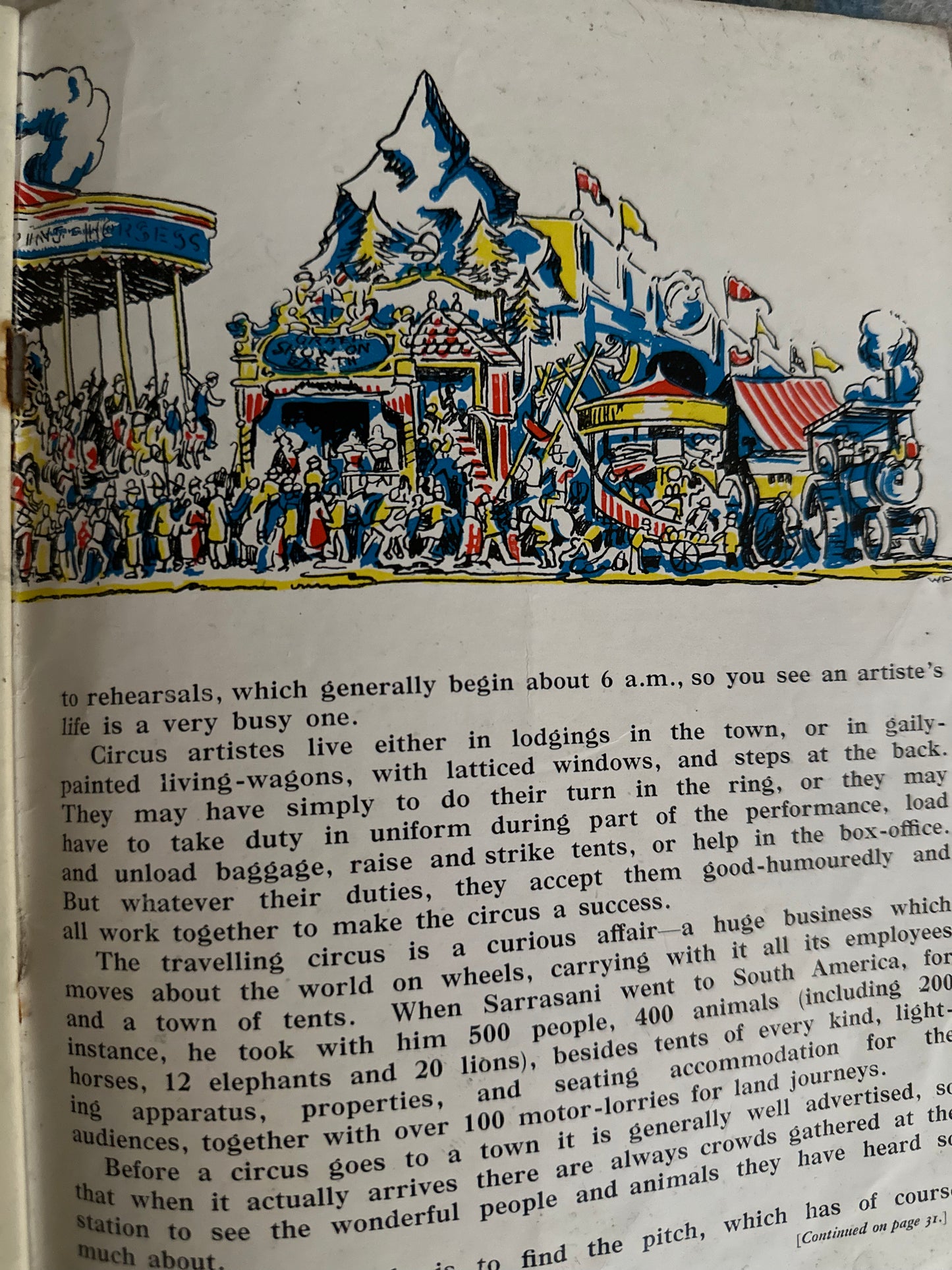 1940’s Stories Of The Circus (Book 2) published by Richard Clay