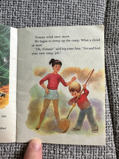 1972 Tommy’s Camping Adventure(Mini-Golden Book)Gladys Saxon(Mel Crawford Illust) Dean & Son Ltd