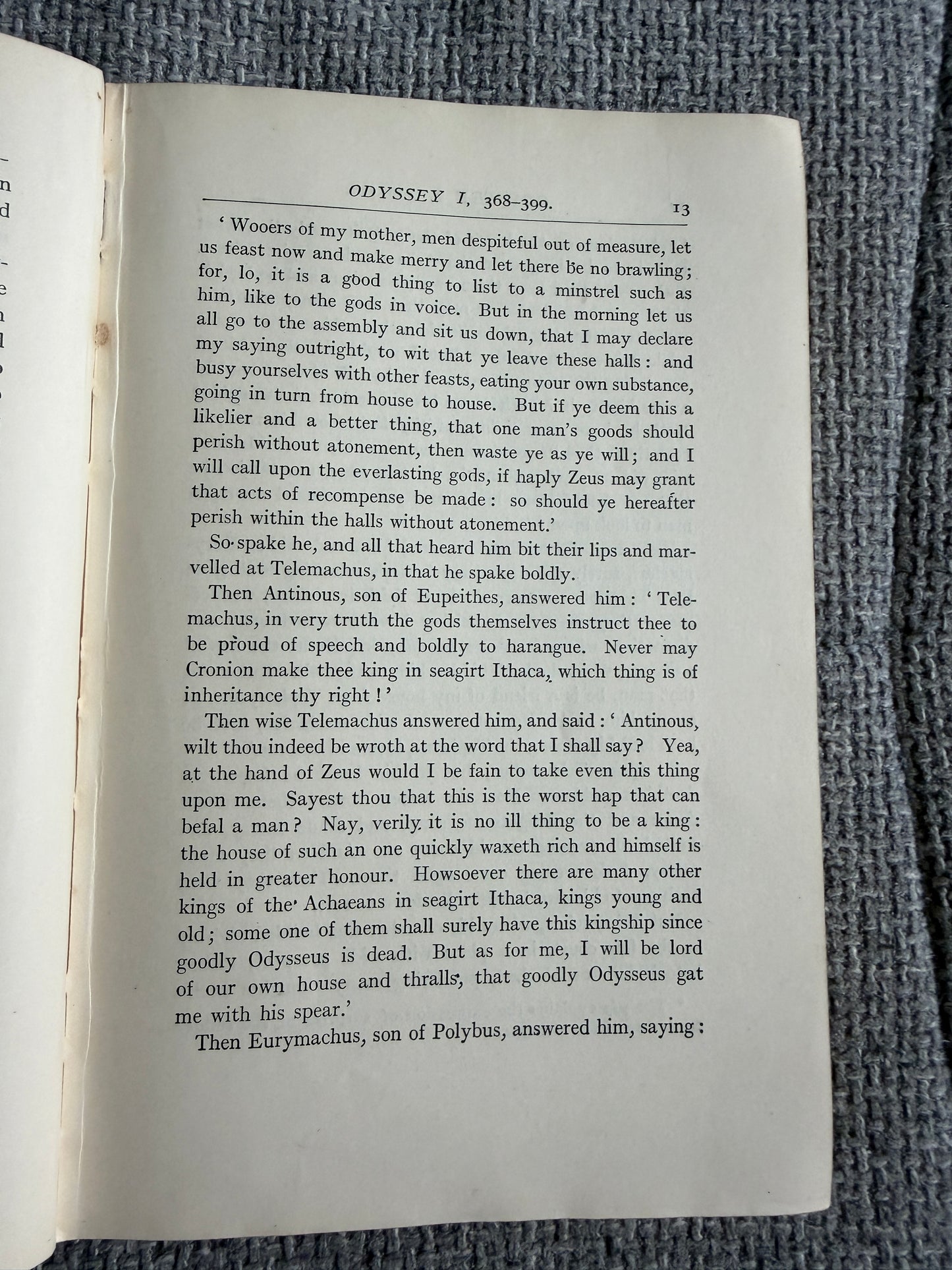 1935 The Odyssey Of Homer - S. H. Butcher & A. Lang (MacMillan & Co. Ltd.)