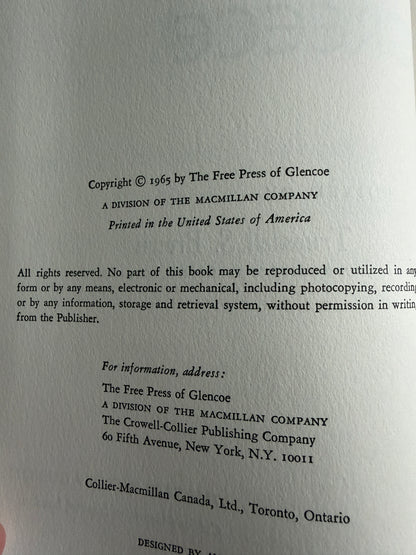 1965 Ancient Greece - Truesdell S. Brown (The Free Press Of Glencoe)
