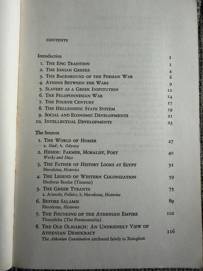 1965 Ancient Greece - Truesdell S. Brown (The Free Press Of Glencoe)