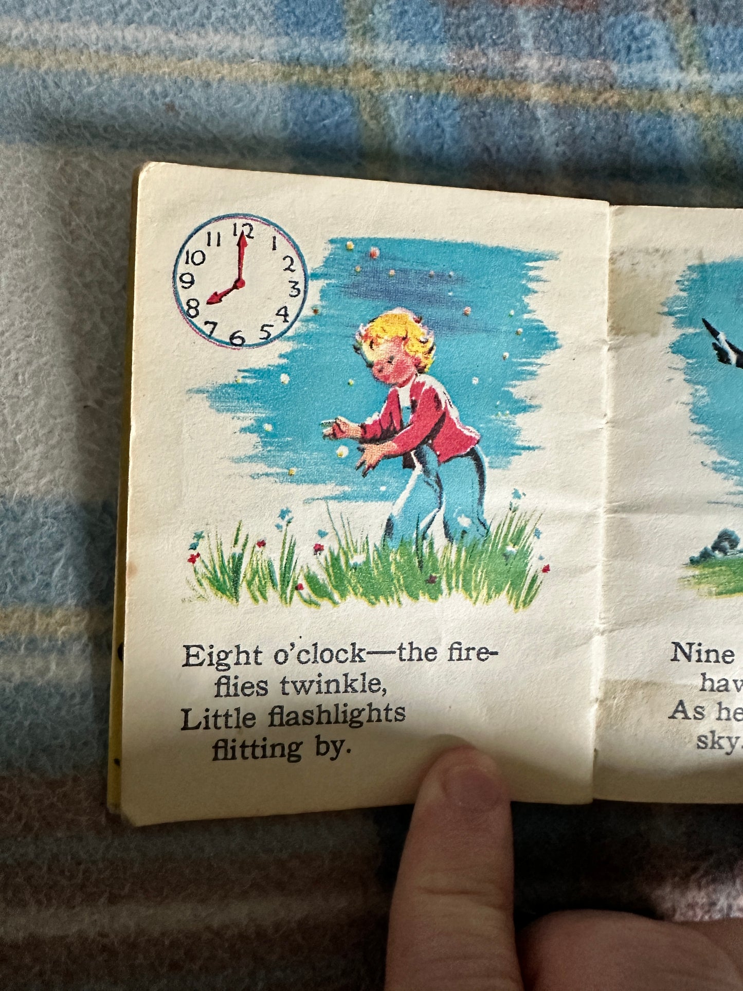 1930’s Telling Time(Tiny Tales) Alison Cummings(Raphael Tuck & Sons Ltd)