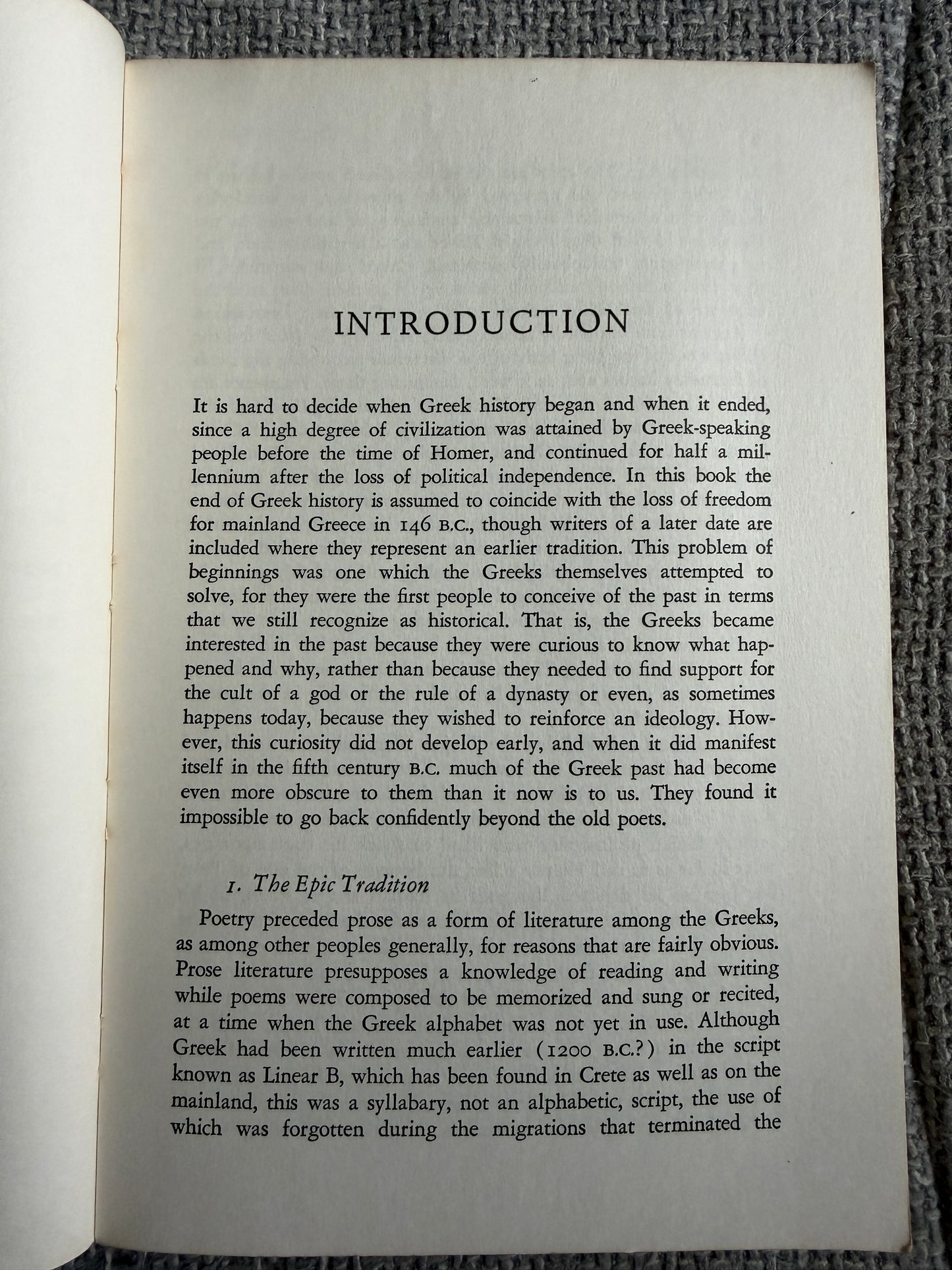 1965 Ancient Greece - Truesdell S. Brown (The Free Press Of Glencoe)