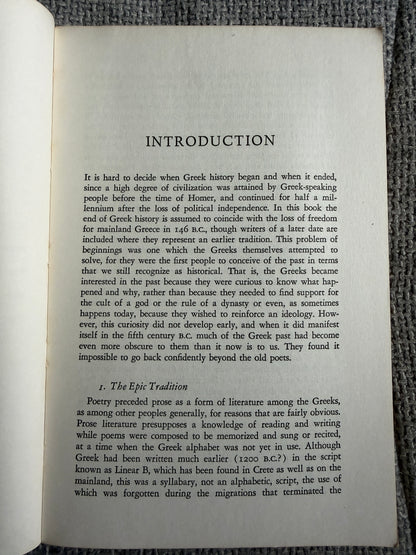 1965 Ancient Greece - Truesdell S. Brown (The Free Press Of Glencoe)