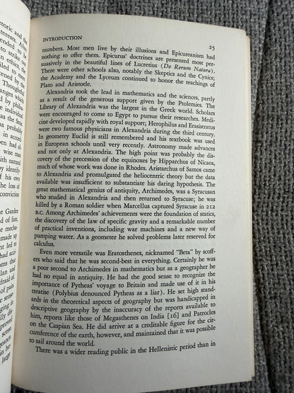 1965 Ancient Greece - Truesdell S. Brown (The Free Press Of Glencoe)