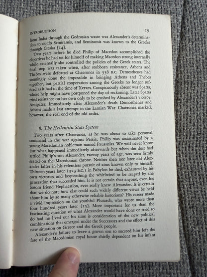 1965 Ancient Greece - Truesdell S. Brown (The Free Press Of Glencoe)