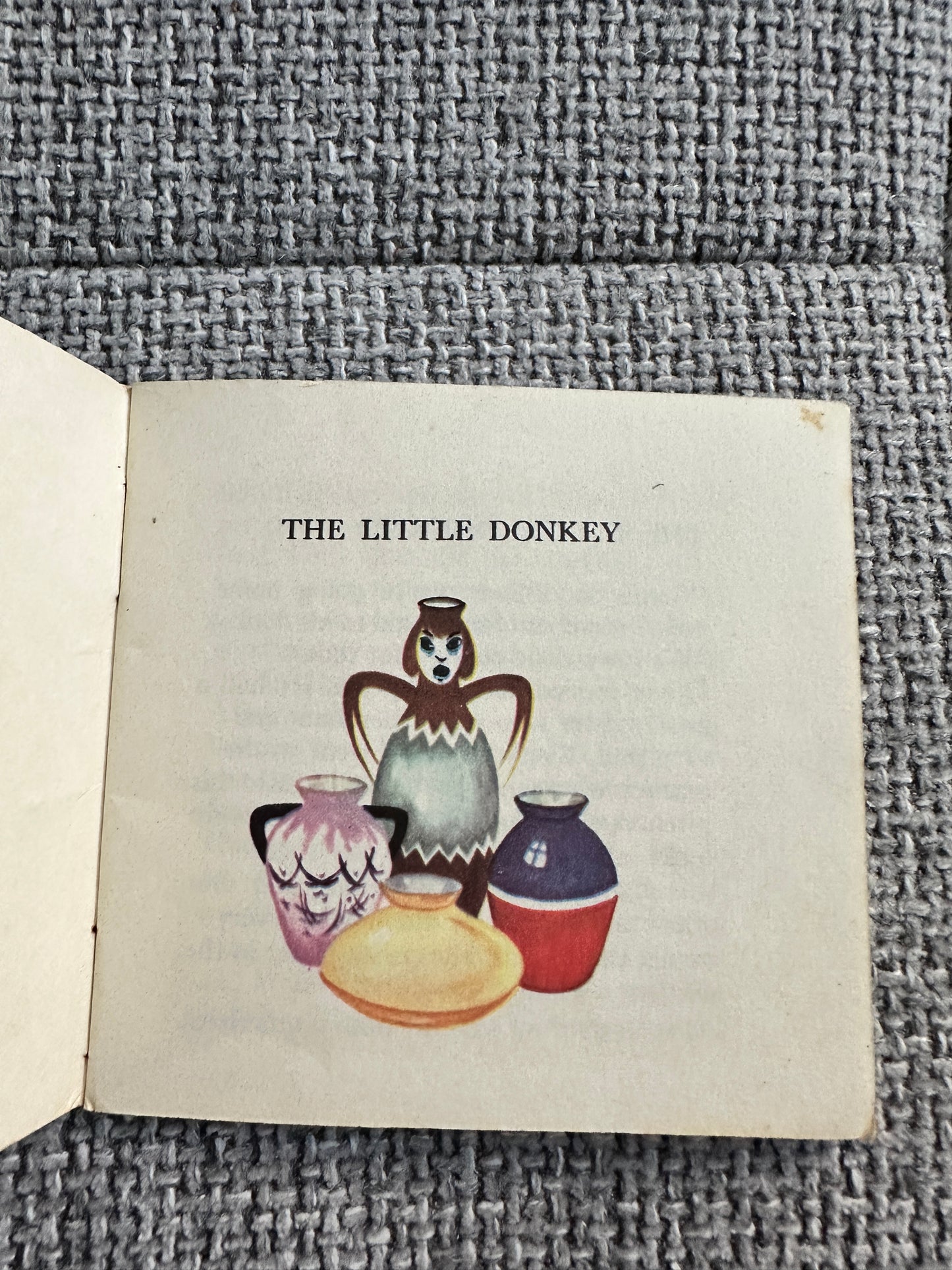 1950’s The Little Donkey A Mini Book(Brown Watson)