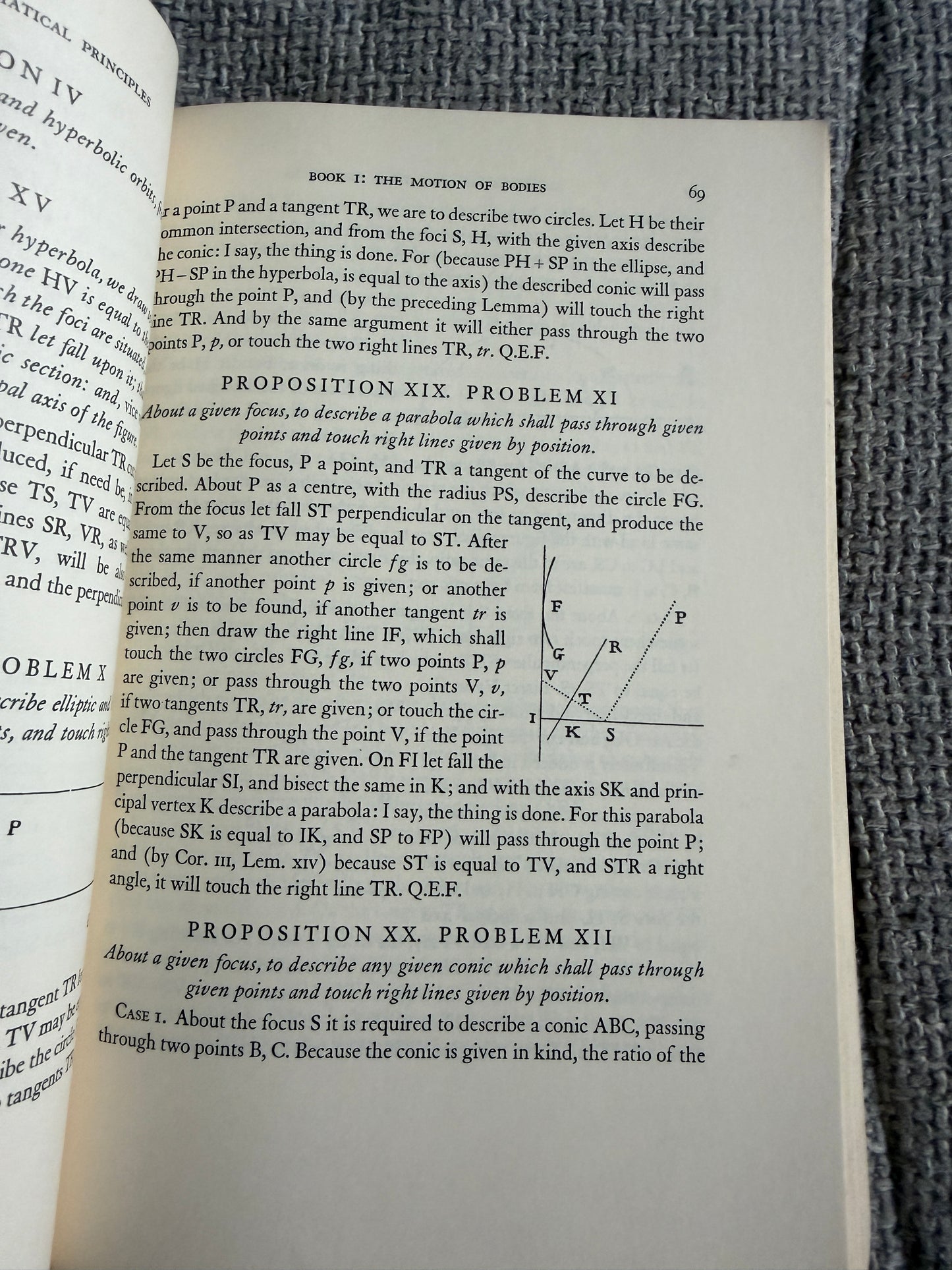 1966 Sir Isaac Newton Principia Vol 1 The Motion Of Bodies - Florian Cajori (University Of California Press)