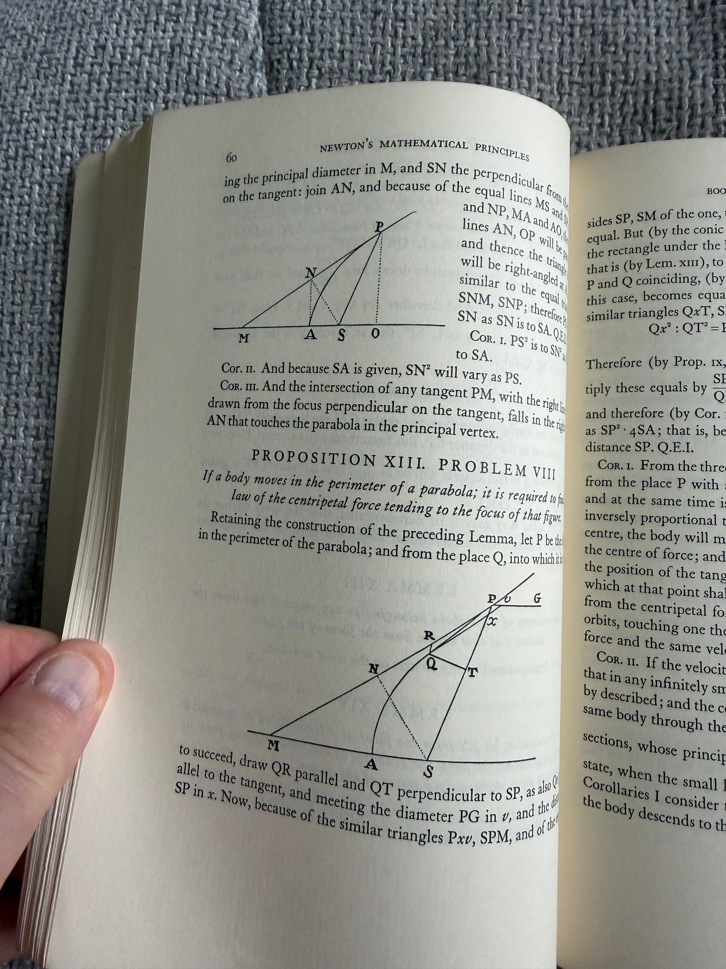 1966 Sir Isaac Newton Principia Vol 1 The Motion Of Bodies - Florian Cajori (University Of California Press)