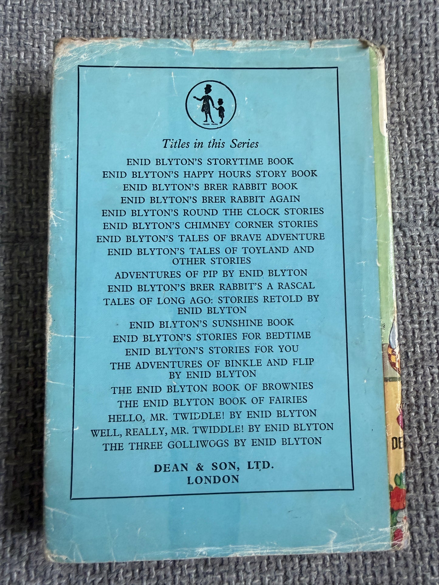 1967 The Book Of Fairies - Enid Blyton (Dean & Son Ltd)