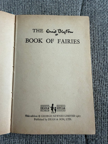 1967 The Book Of Fairies - Enid Blyton (Dean & Son Ltd)
