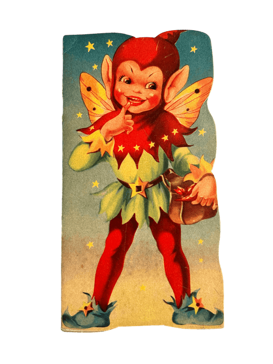 1960 Shaped Fairy Book by P.M. Productions of the Netherlands - Honeyburn Books (UK)