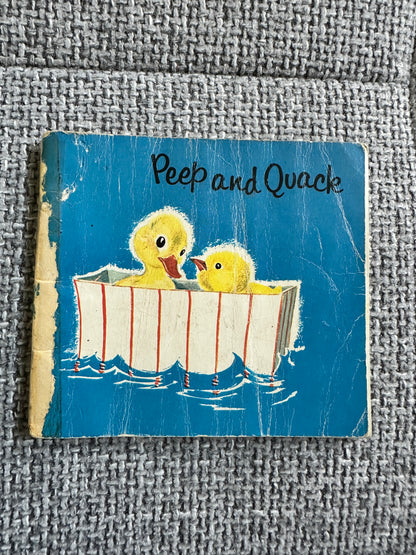 1963 Peep & Quack(Series One 251 Handy Book)Maggy Larissa(Nans Van Leeuwen Illust) Bancroft & Co Ltd