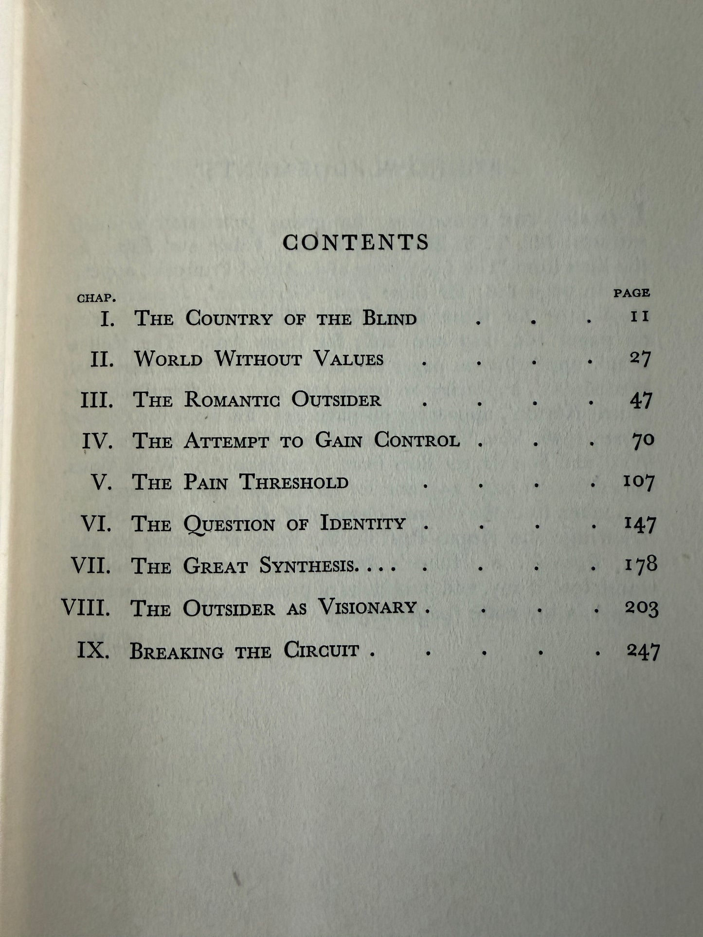 Colin Wilson – The Outsider (1956) – Victor Gollancz – Fifth Impression with Original Yellow Dust Jacket