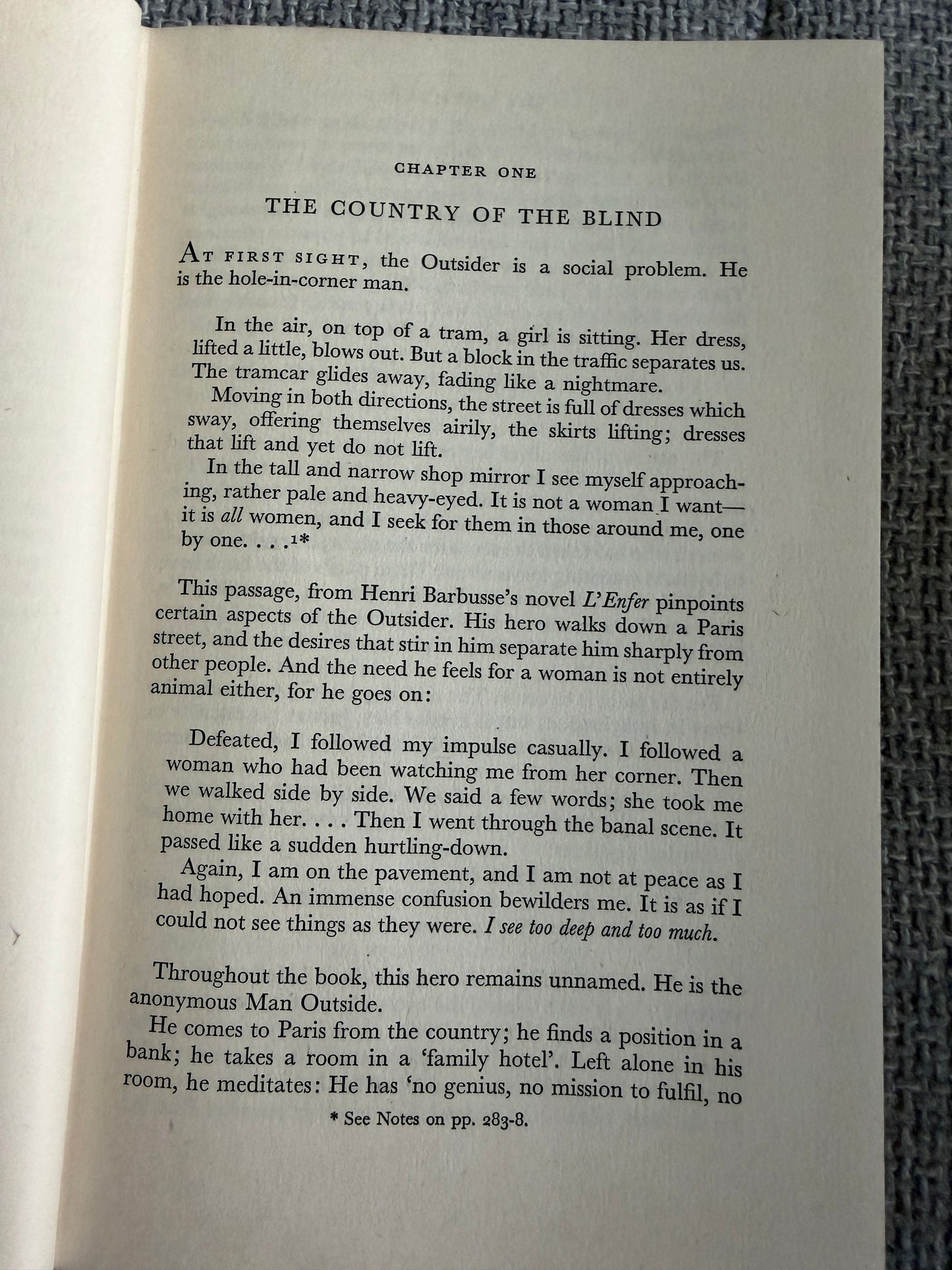 Colin Wilson – The Outsider (1956) – Victor Gollancz – Fifth Impression with Original Yellow Dust Jacket