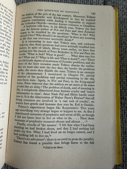 Colin Wilson – The Outsider (1956) – Victor Gollancz – Fifth Impression with Original Yellow Dust Jacket