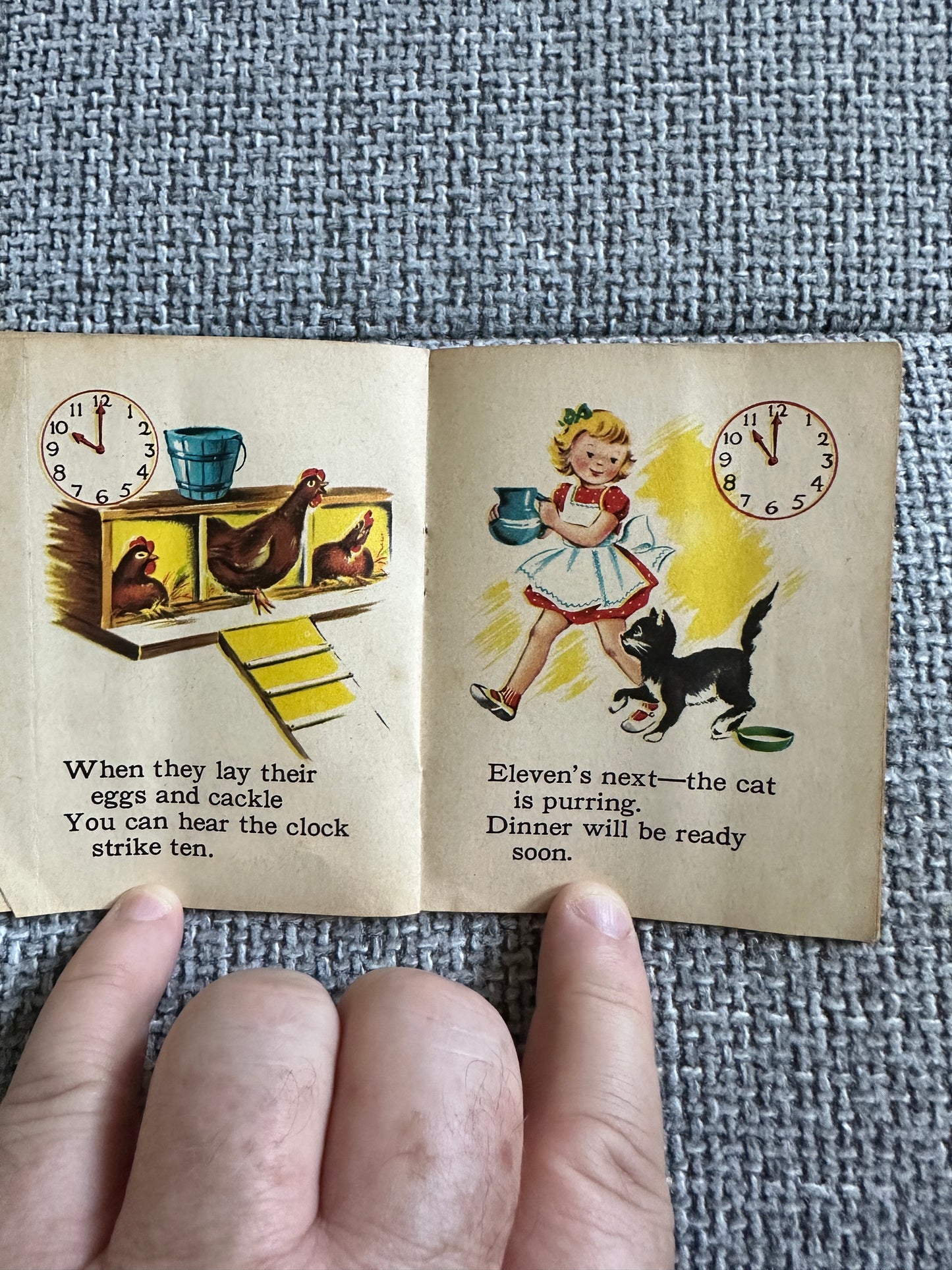 1949 Telling Time (Tiny Tales)- Alison Cummings(Whitman Publishing)