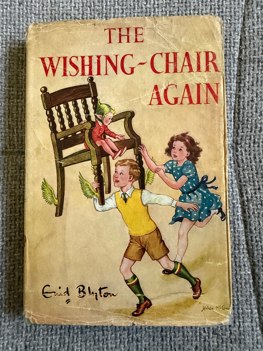 1965 The Wishing-Chair Again - Enid Blyton (Hilda McGavin illust) George Newnes Ltd.
