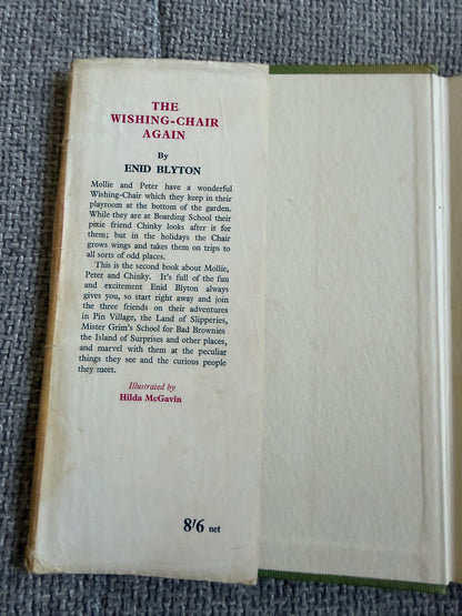 1965 The Wishing-Chair Again - Enid Blyton (Hilda McGavin illust) George Newnes Ltd.