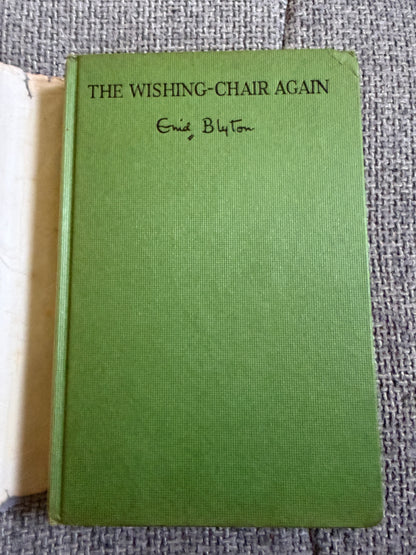 1965 The Wishing-Chair Again - Enid Blyton (Hilda McGavin illust) George Newnes Ltd.