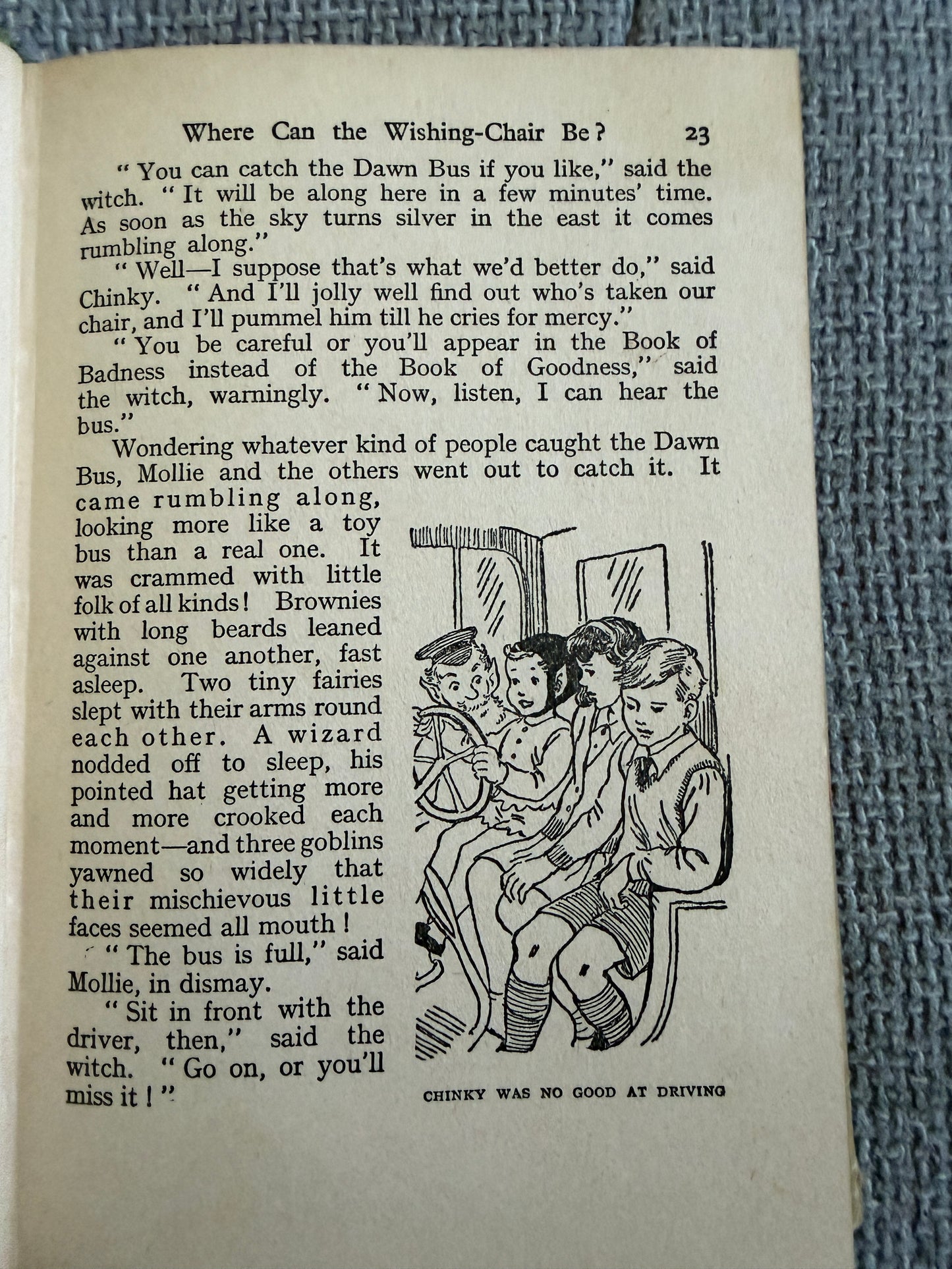1965 The Wishing-Chair Again - Enid Blyton (Hilda McGavin illust) George Newnes Ltd.