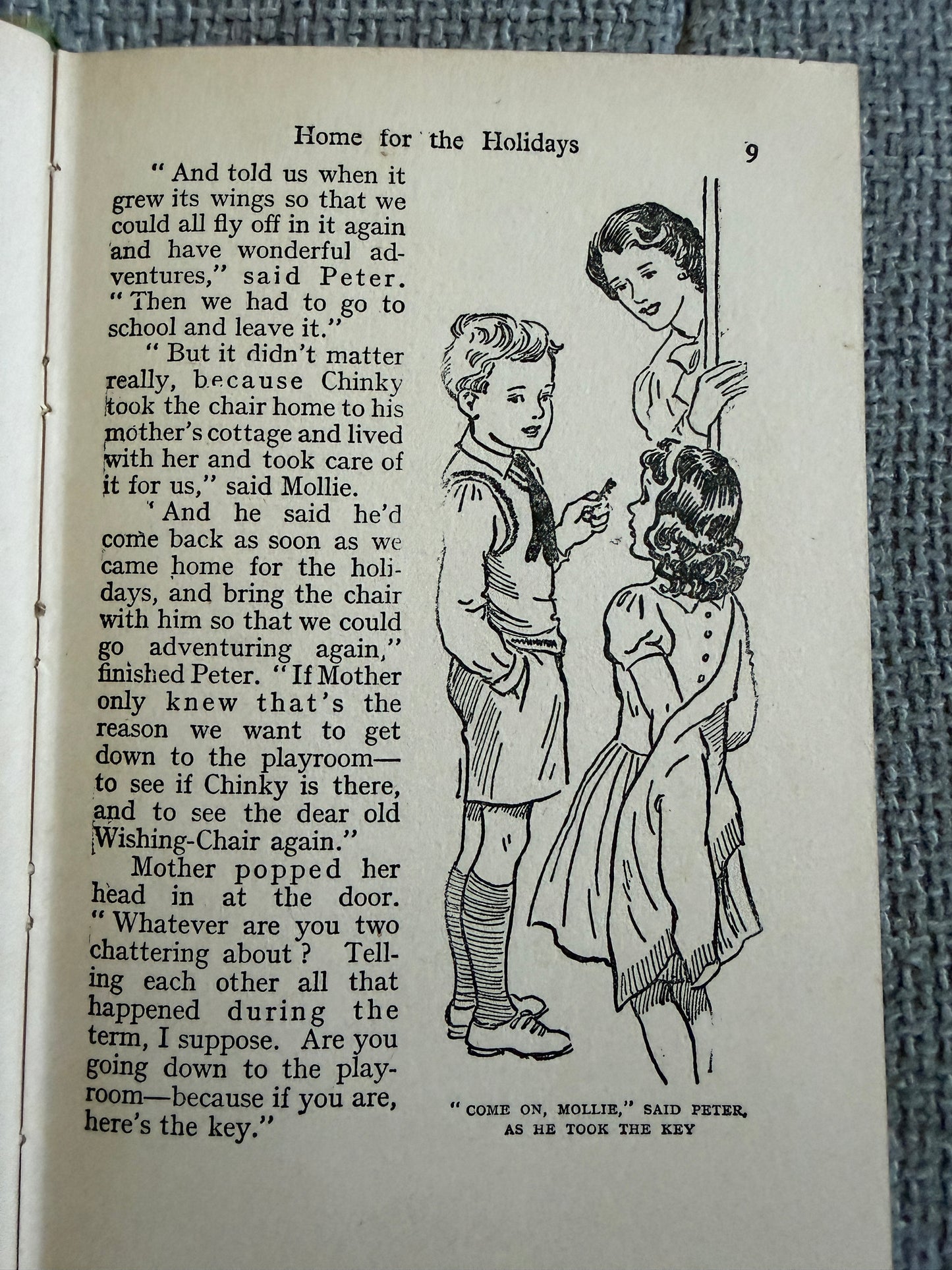 1965 The Wishing-Chair Again - Enid Blyton (Hilda McGavin illust) George Newnes Ltd.