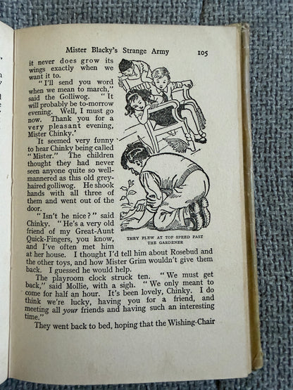 1965 The Wishing-Chair Again - Enid Blyton (Hilda McGavin illust) George Newnes Ltd.