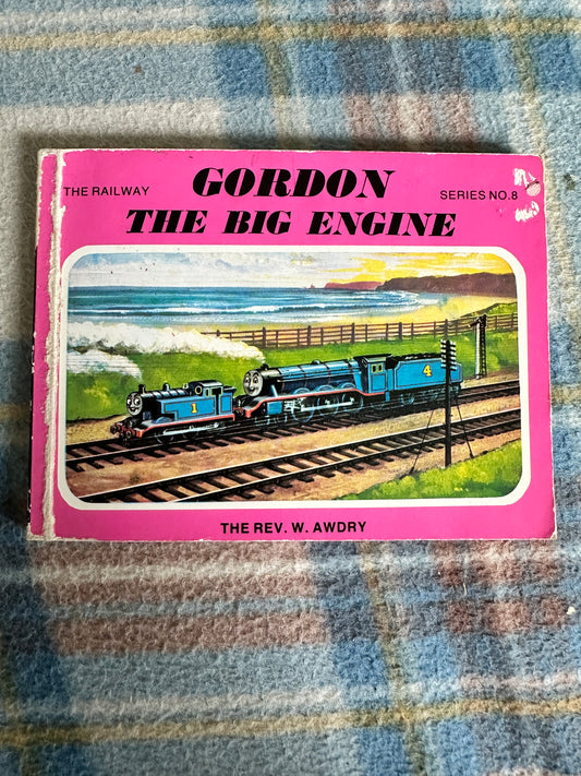1984 Gordon The Big Engine - The Rev W. Awdry(Illust C. Reginald Dalby) Kaye & Ward Published