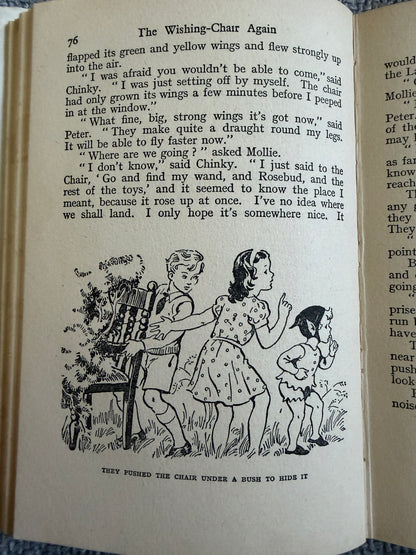 1965 The Wishing-Chair Again - Enid Blyton (Hilda McGavin illust) George Newnes Ltd.