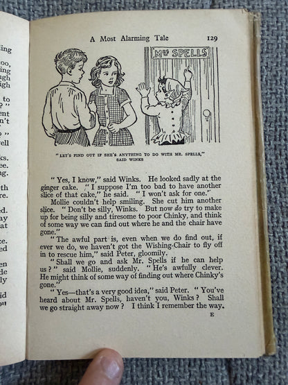 1965 The Wishing-Chair Again - Enid Blyton (Hilda McGavin illust) George Newnes Ltd.