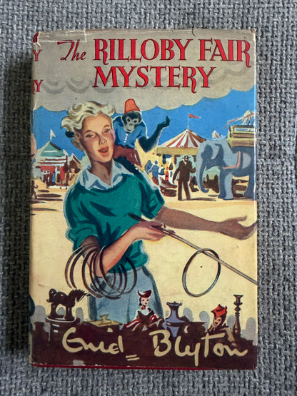 1961 The Rilloby Fair Mystery - Enid Blyton (Gilbert Dunlop illust) Collins