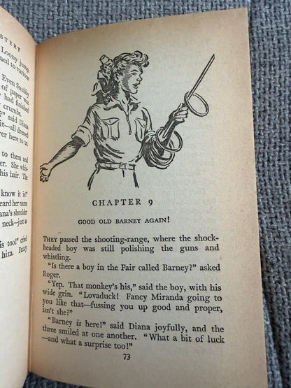 1961 The Rilloby Fair Mystery - Enid Blyton (Gilbert Dunlop illust) Collins