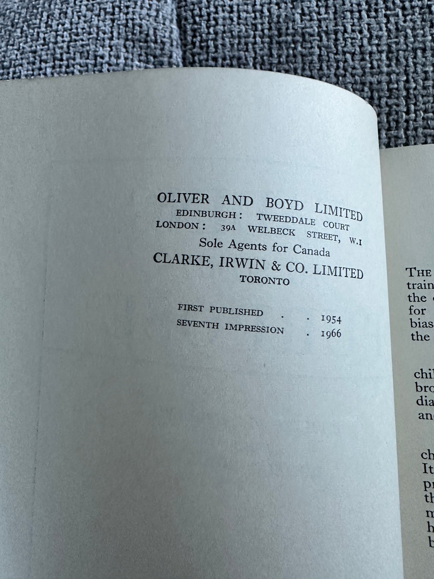 1966 Reading To Some Purpose Book 5 - Phyllis Flowerdew & Ronald Ridout(Illust H. Rankin) Oliver & Boyd Publisher