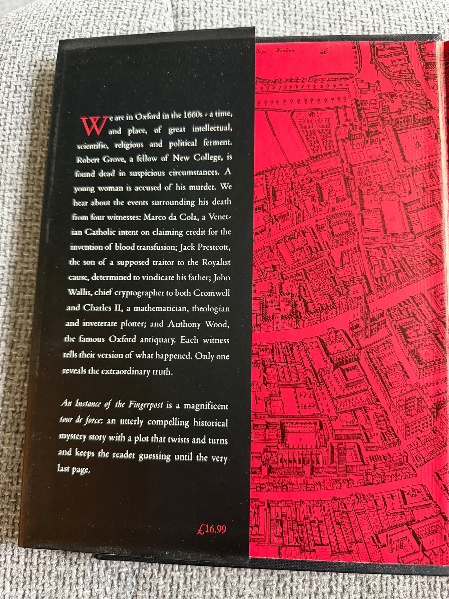 1997*1st* An Instance Of The Fingerpost - Iain Pears (Jonathan Cape)