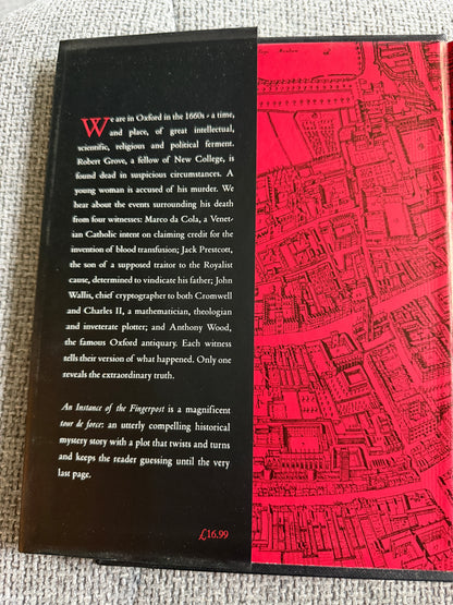 1997*1st* An Instance Of The Fingerpost - Iain Pears (Jonathan Cape)