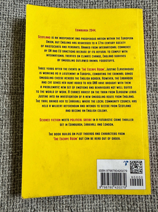 2020*1st* Hills Beyond Pentland (A Future Edinburgh Novel) Sean T. Rassleagh (Self published) - Honeyburn Books (UK)