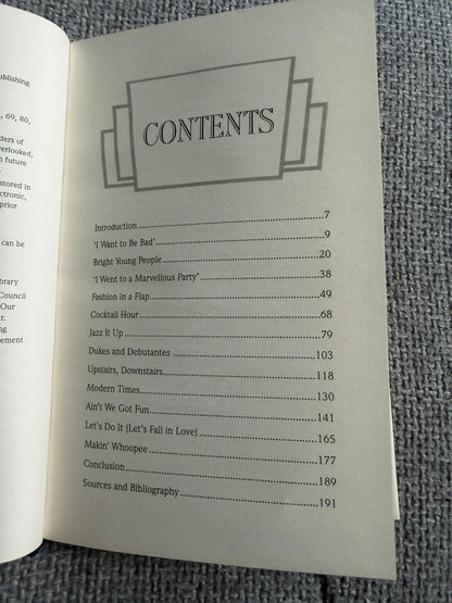 2012*1st* Bright Young Things Life In The Roaring Twenties - Alison Maloney (Virgin Books)
