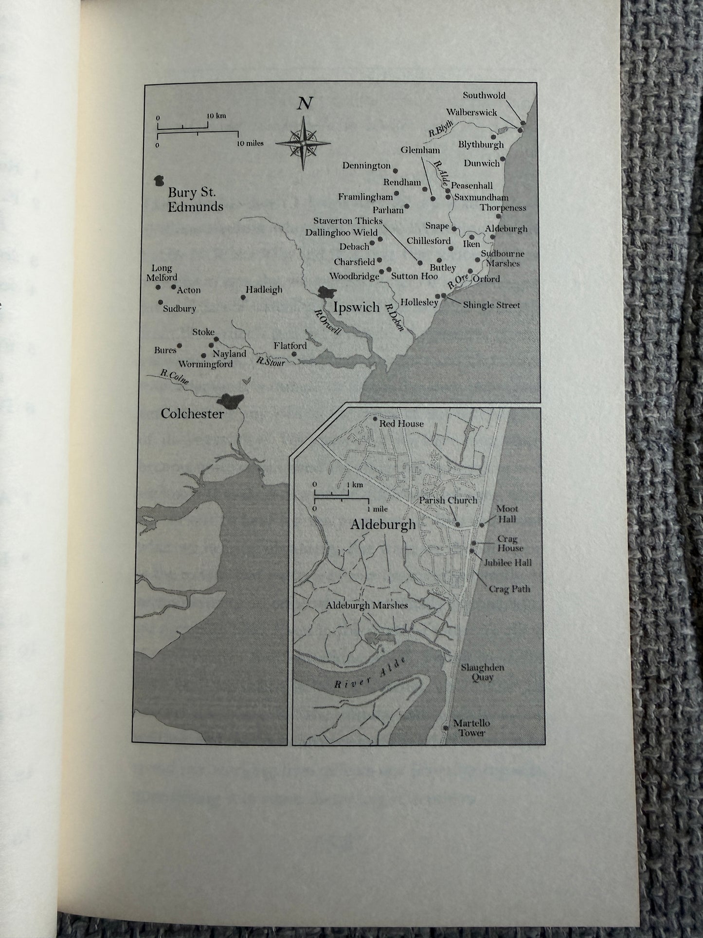 2014 The Time By The Sea Aldeburgh 1955-1958 - Ronald Blythe (Faber & Faber)