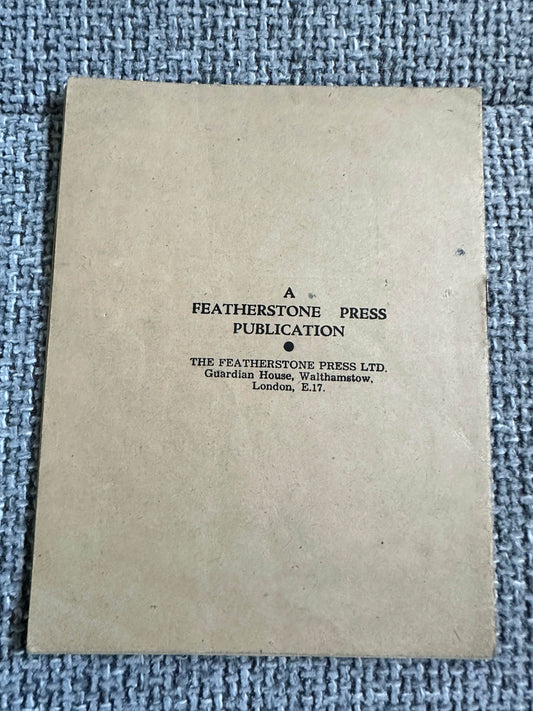 1946 The Tale Of Robin, Fox & Spadger Or It Isn’t Size That Counts - The Featherstone Press Ltd - Honeyburn Books (UK)