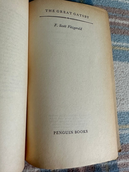 1963 The Great Gatsby - F. Scott Fitzgerald(Penguin Books)
