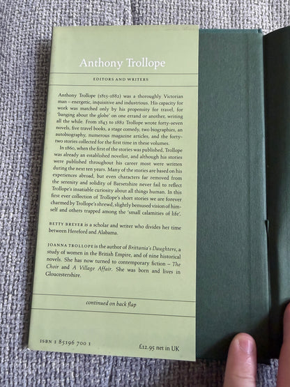 1990 Anthony Trollope The Complete Short Stories volume 1 - William Pickering Published
