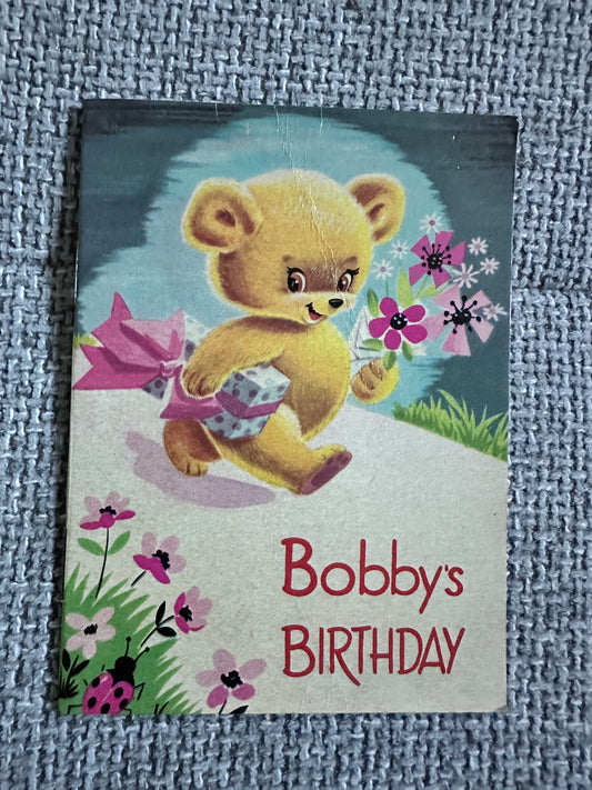 1967 Bobbys Birthday (Fluffy Books)Trudi Coté(Illust Huub Slabbers)Wonderland Amsterdam