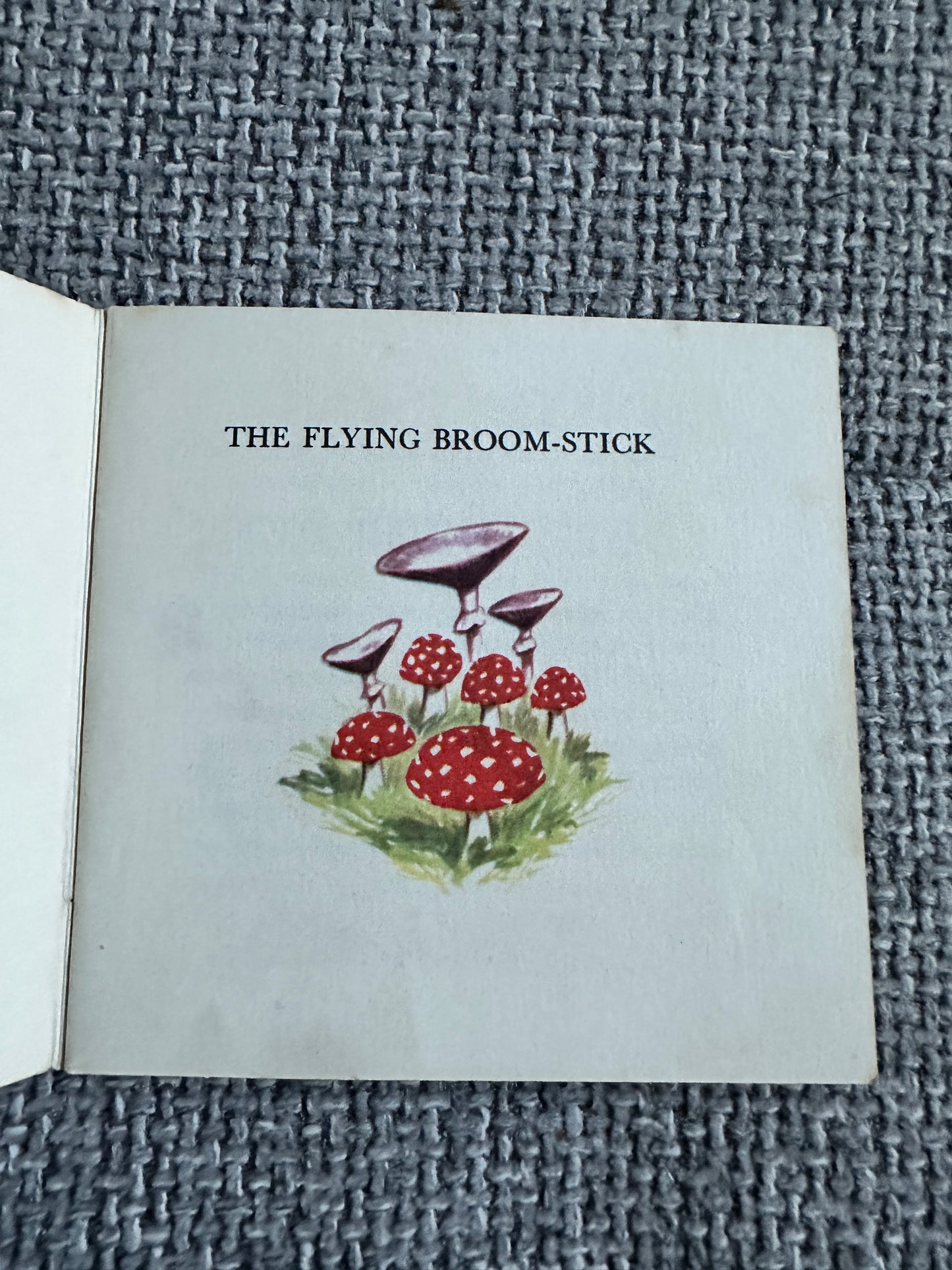 1950’s The Flying Broom-Stick A Mini Book(Brown Watson)