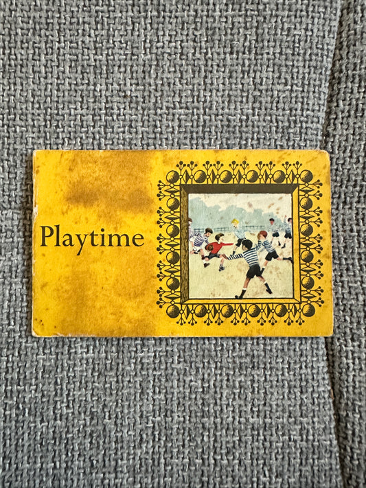 1960’s Ready To Read: Playtime - Dora Riddell(School Publications Branch, Dept Of Education, New Zealand